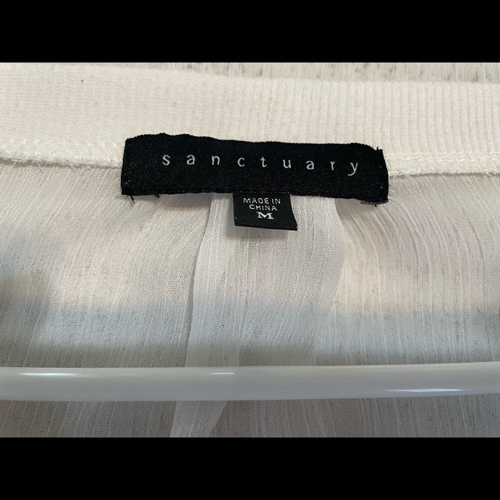 Sanctuary Ivory High/Low Sweater - Picture 3 of 5